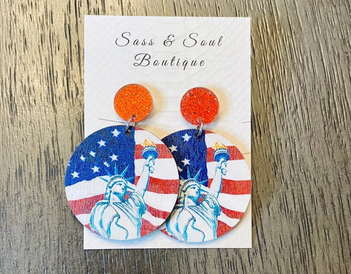 Statue of Liberty - Patriotic Dangles