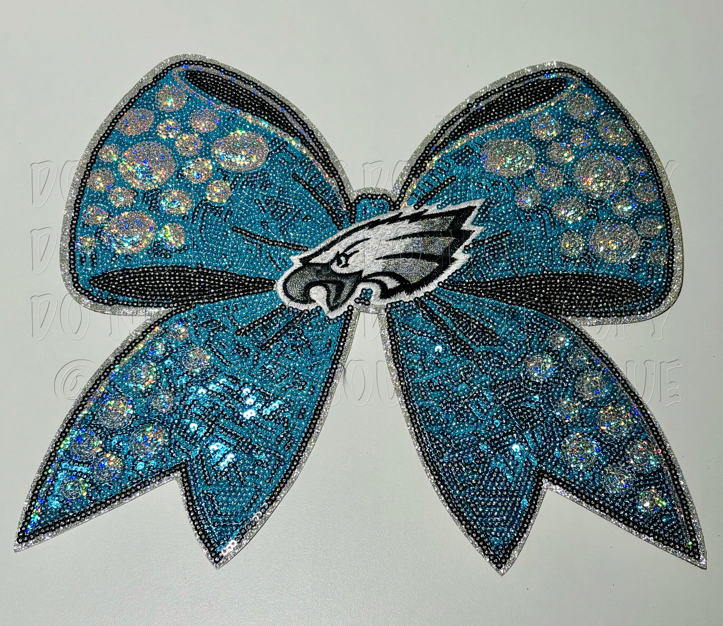 Eagles Sequins Bow