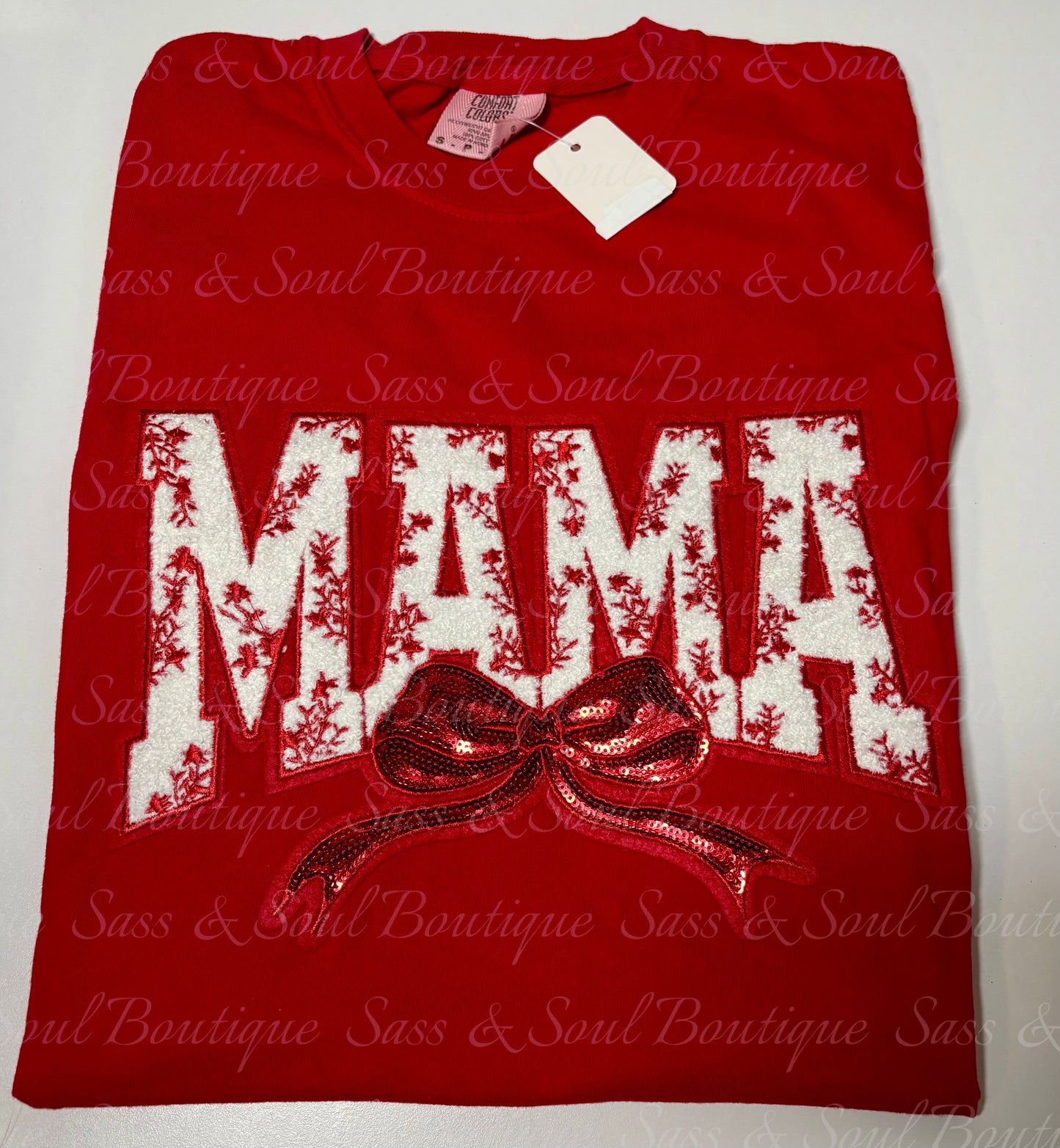 Mama Coquette Chenille Patch