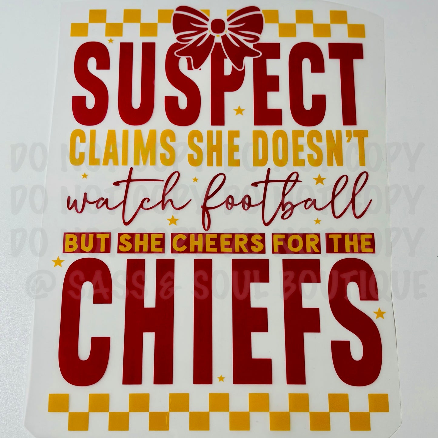 Suspect Claims She Doesn’t Watch Football