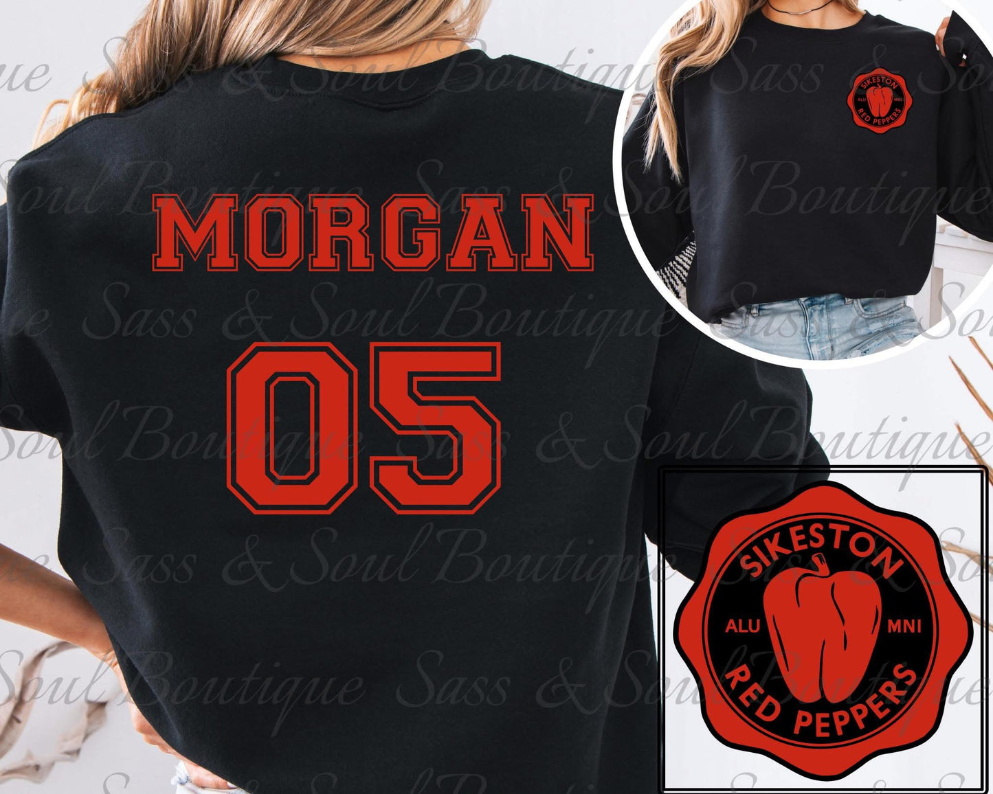 Red Pepper Alumni Crew - Front & Back