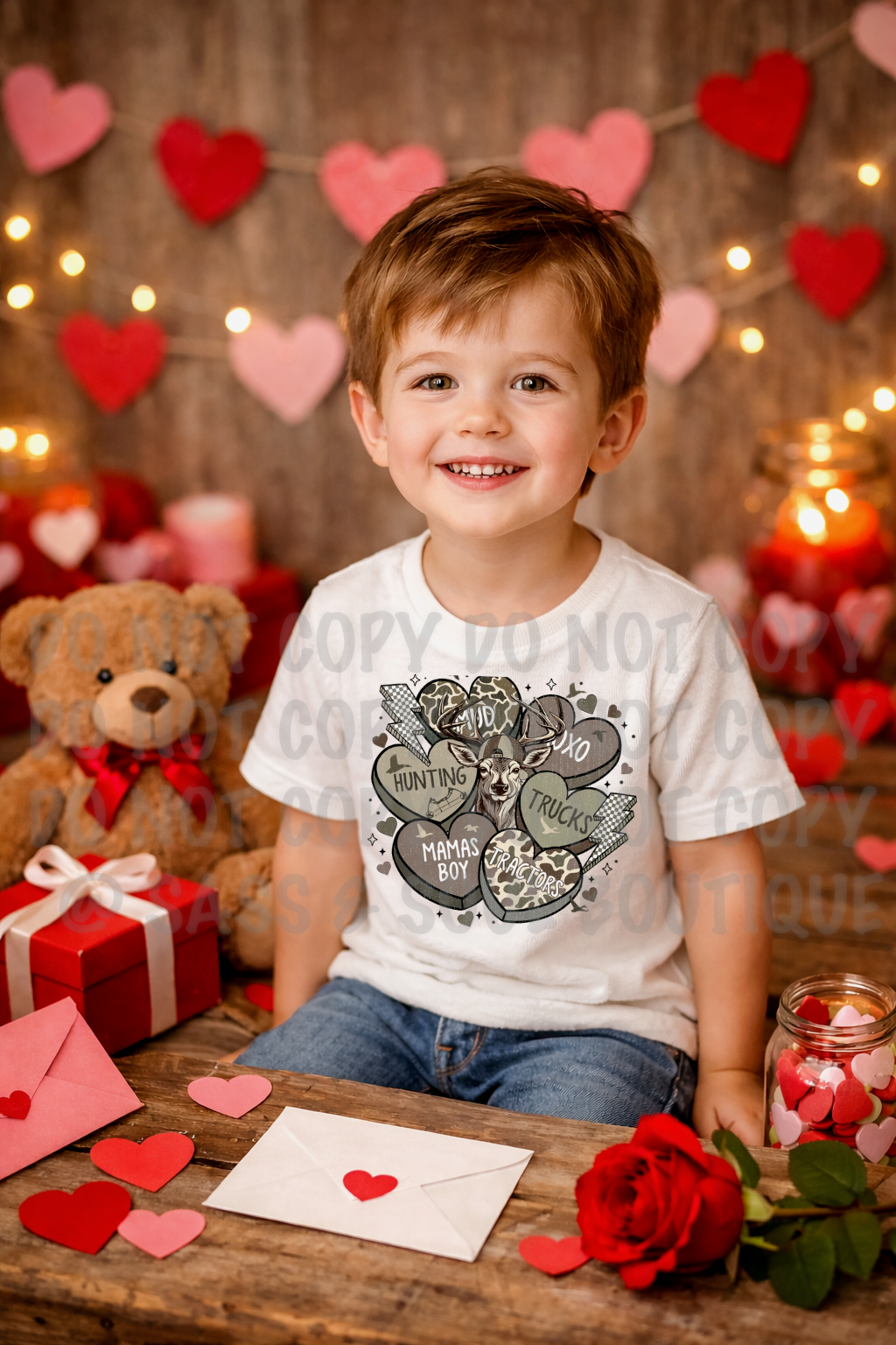 Camo Conversation Hearts