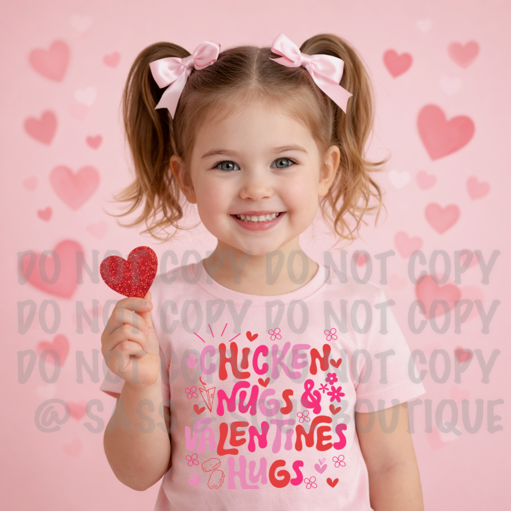 Chicken Nugs & Valentines Hugs