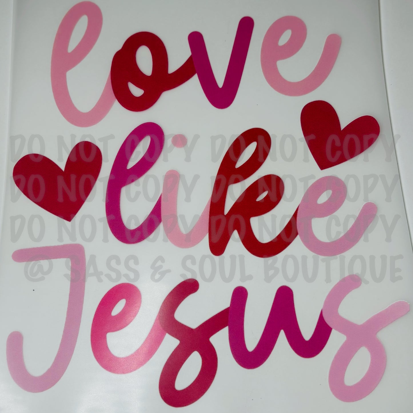Love Like Jesus