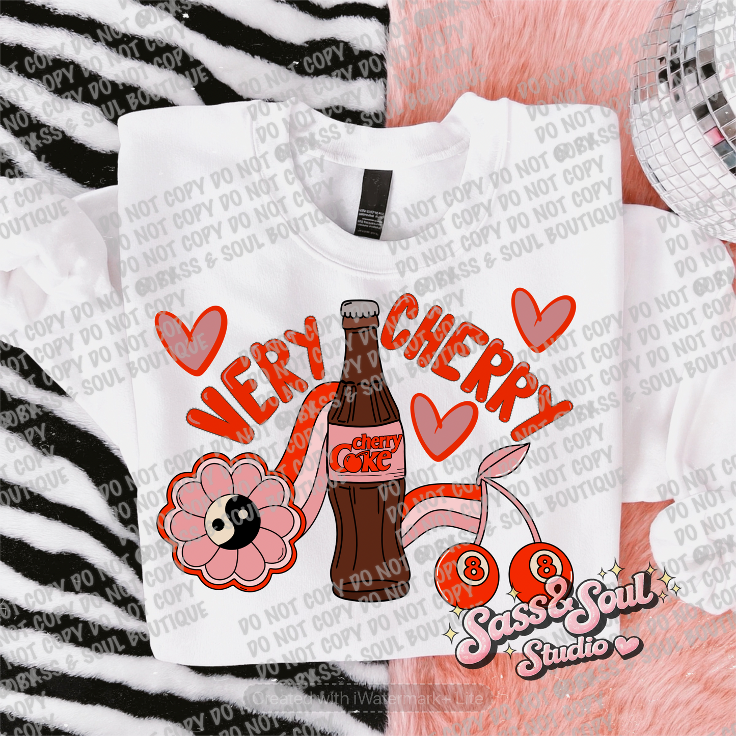 Retro Soda Very Cherry - PNG