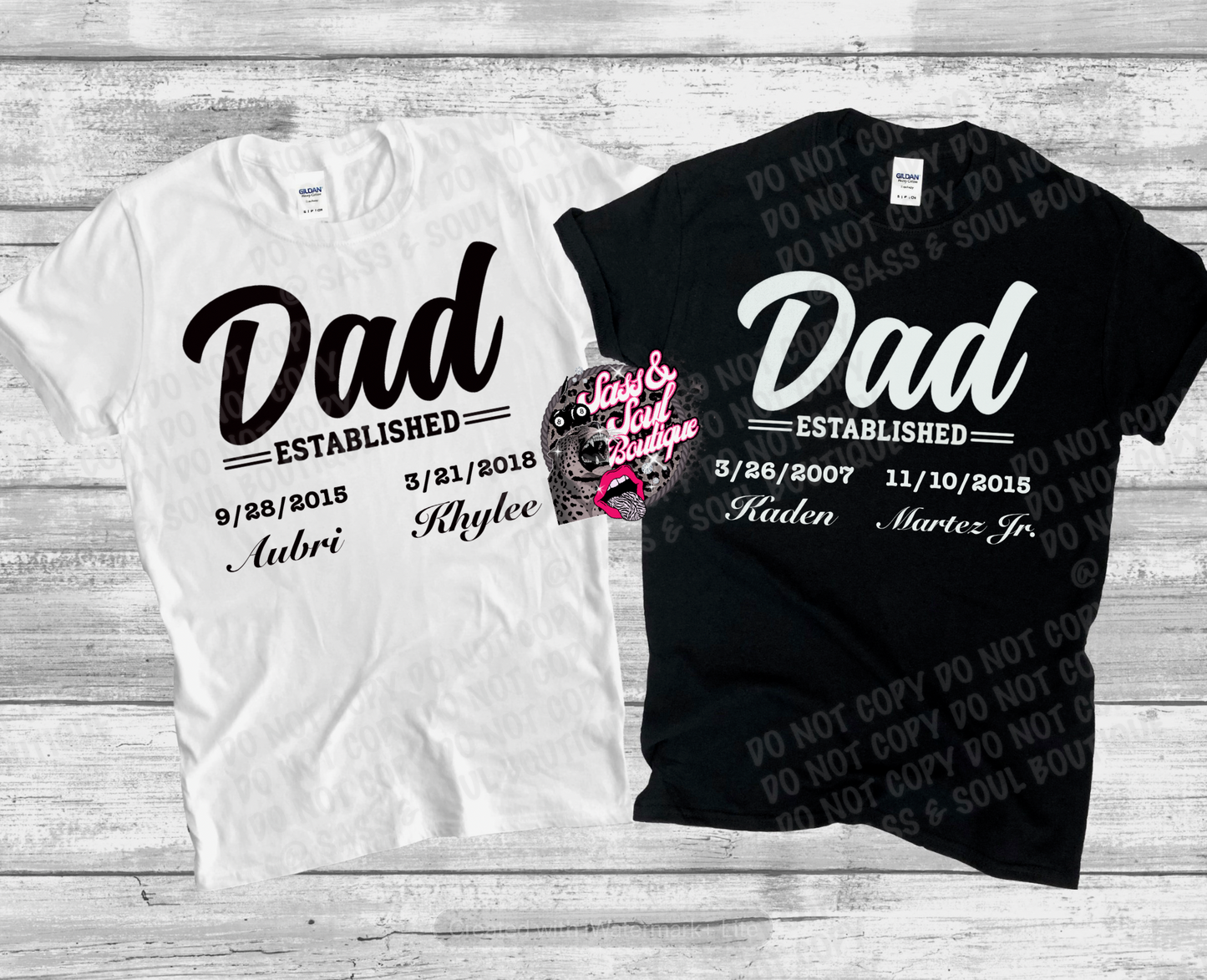 Mom/Dad Established Custom