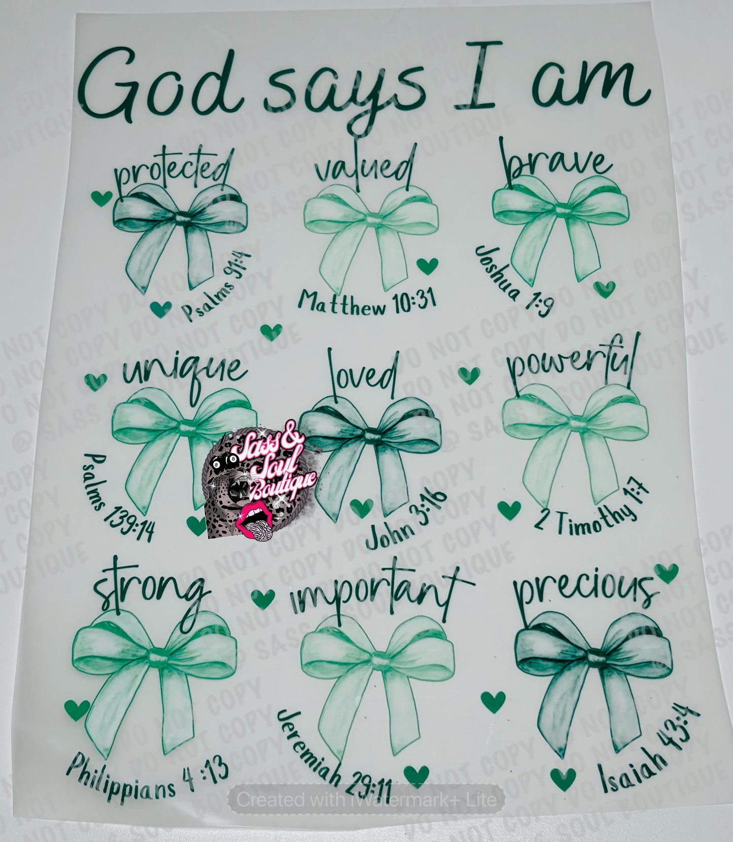 God Says I Am