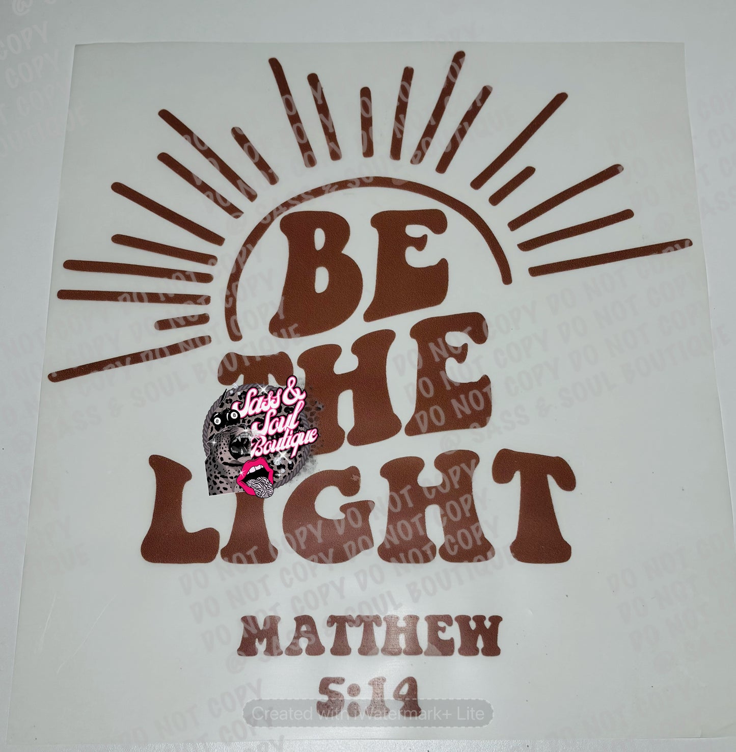 Be The Light