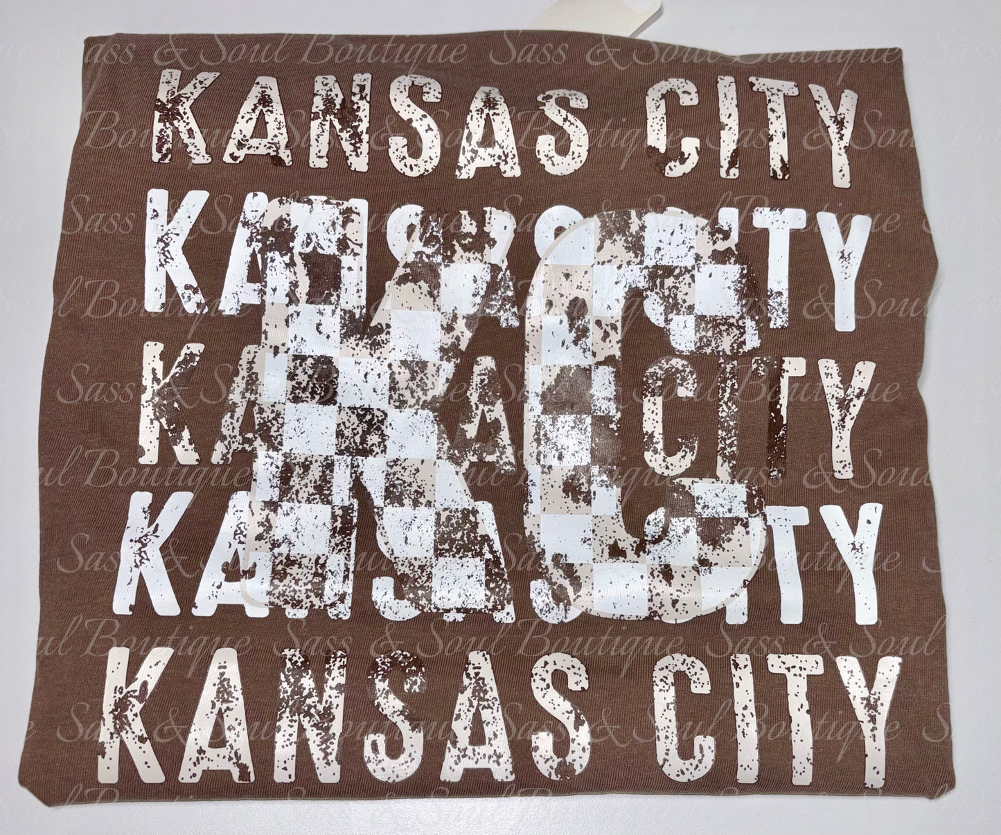 Distressed Kansas City Stacked