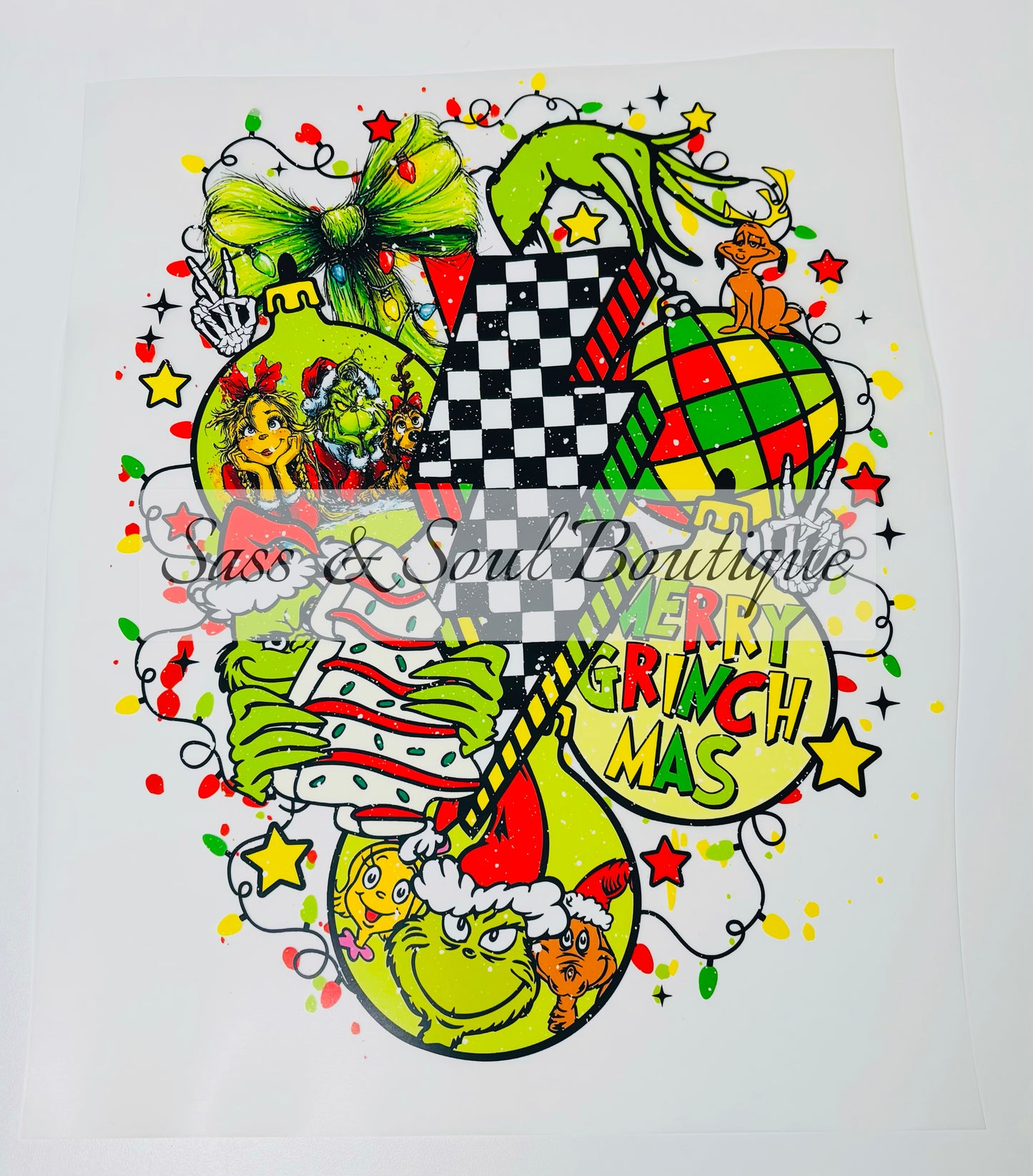 Merry Grinchmas Ornaments