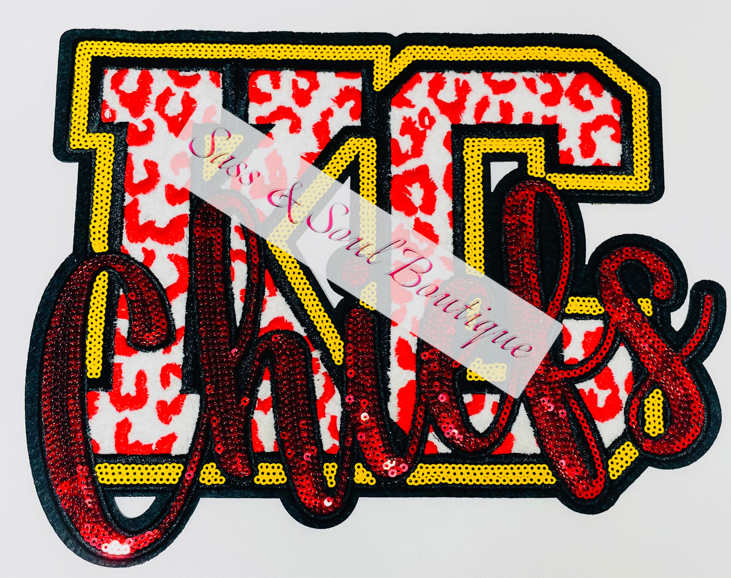 Leopard KC Chenille Patch