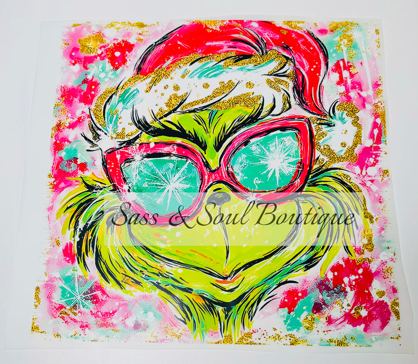 Watercolor Green Guy