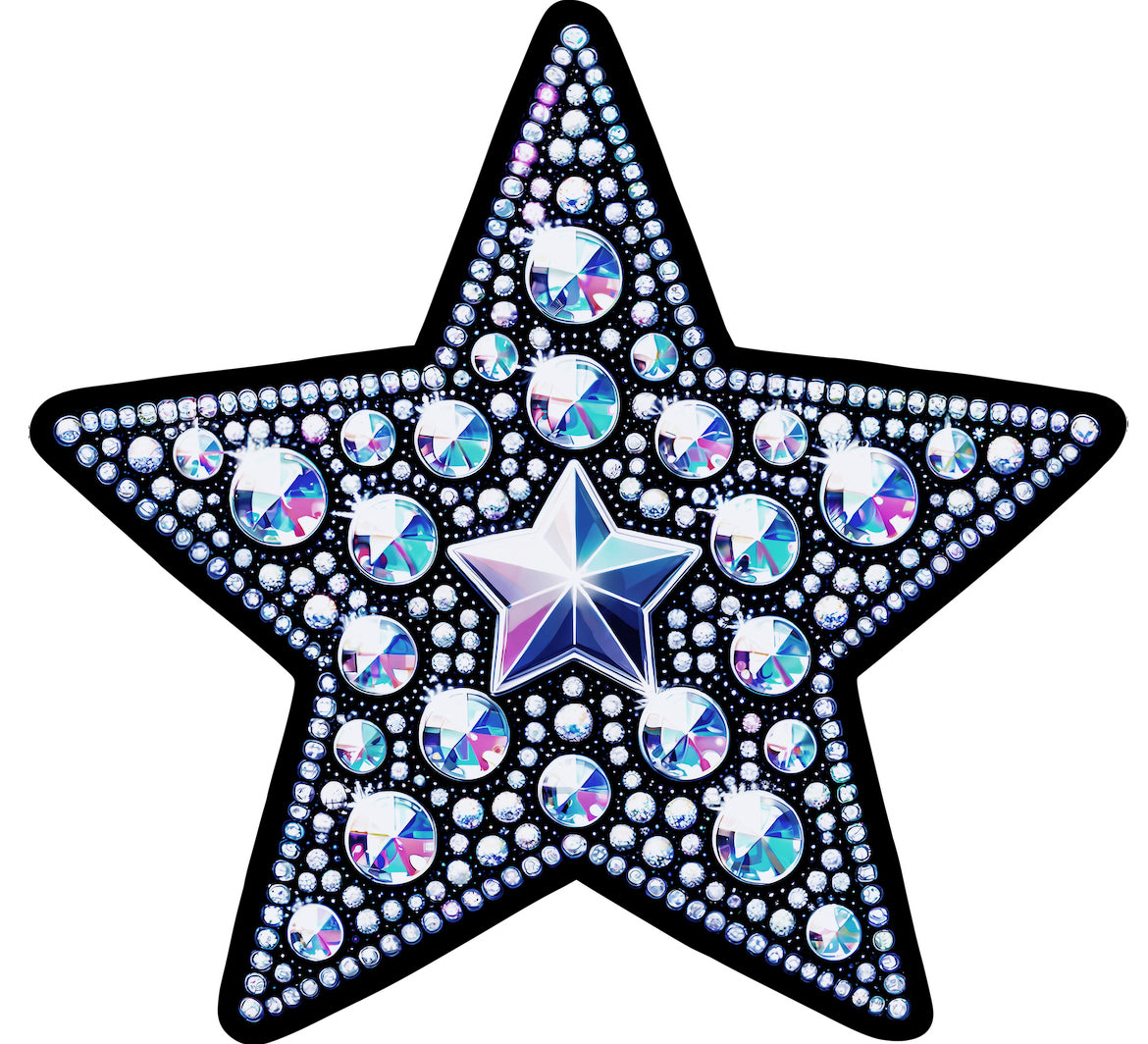 Cowboys Faux Rhinestone w/ Sleeves