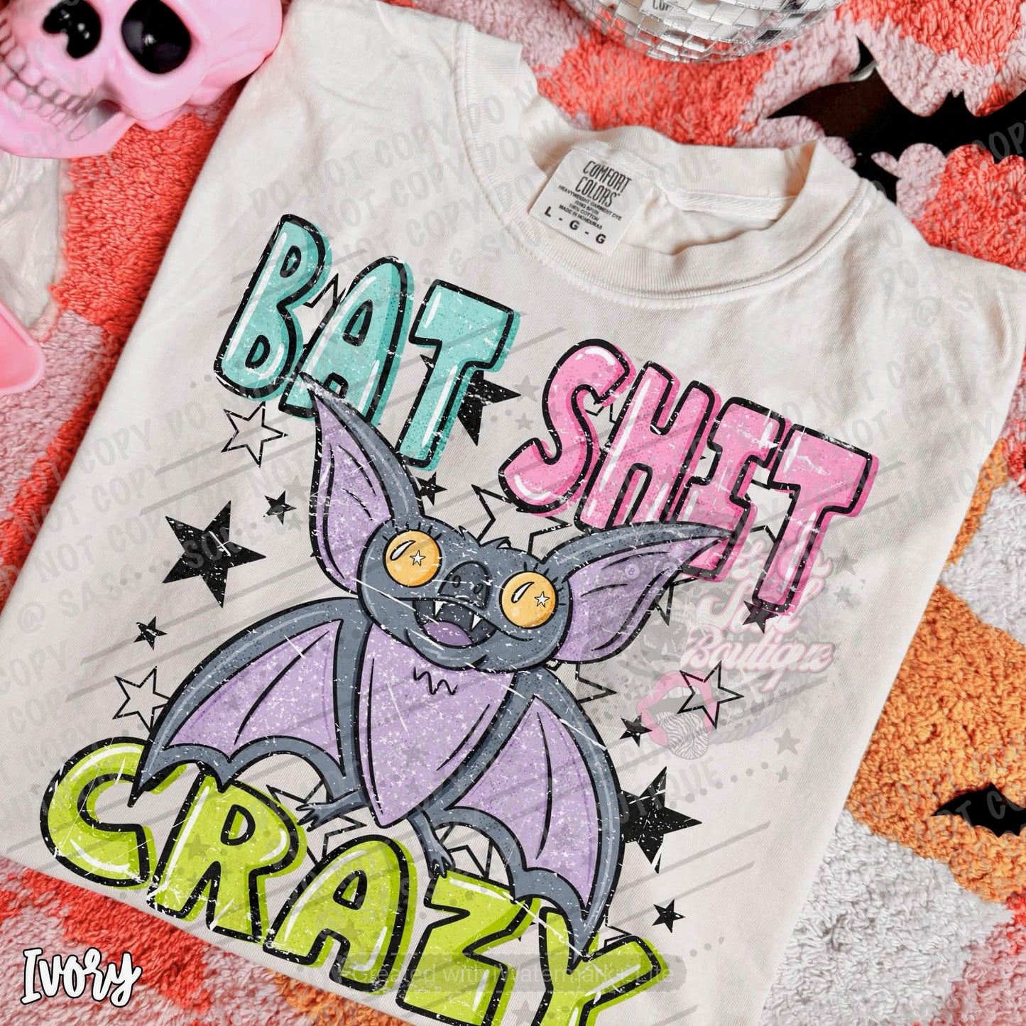 Bat Shit Crazy - Vintage Distressed