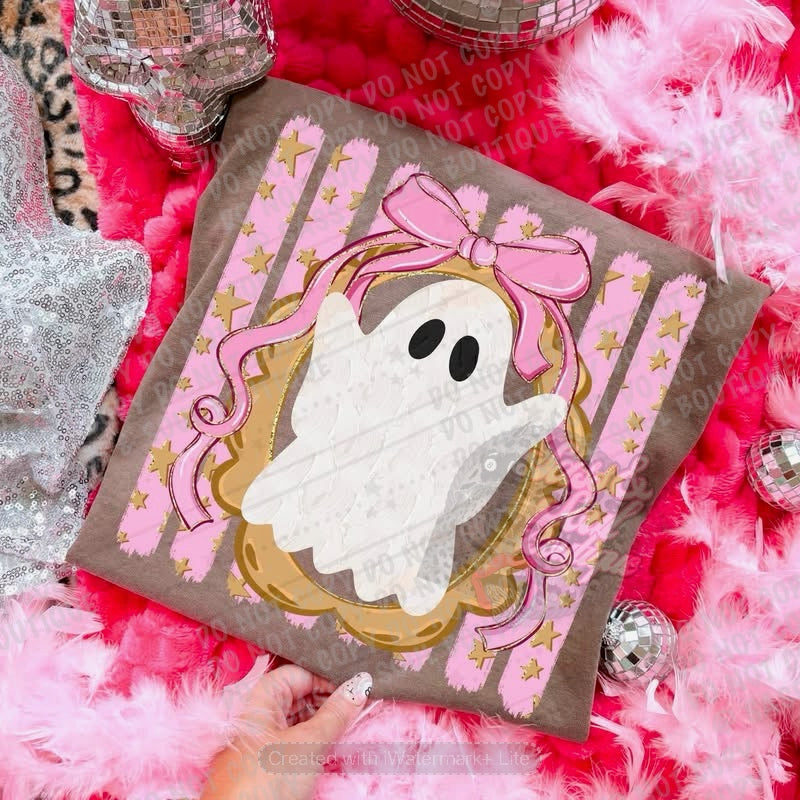 Preppy Bow Ghost