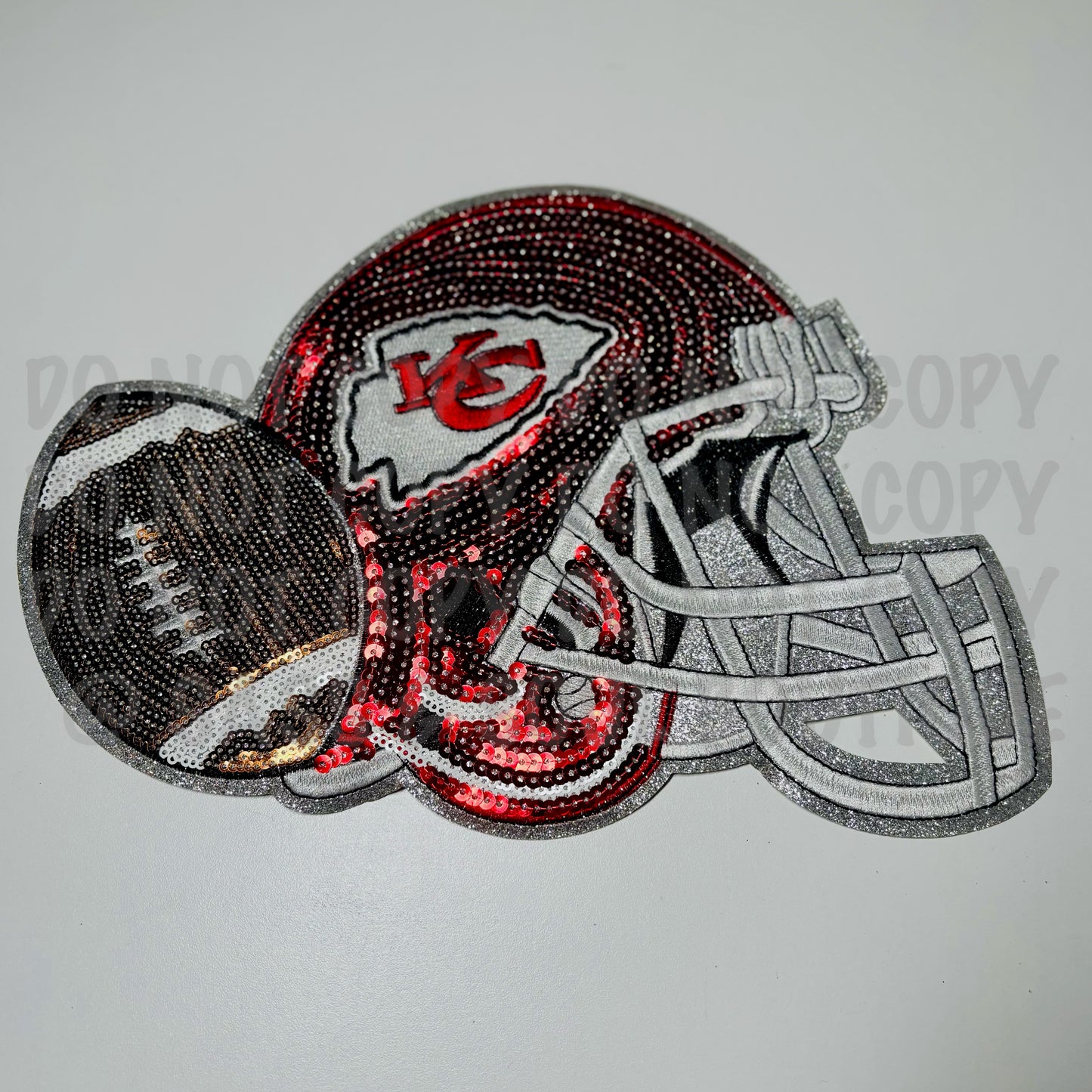 KC Sequins Helmet