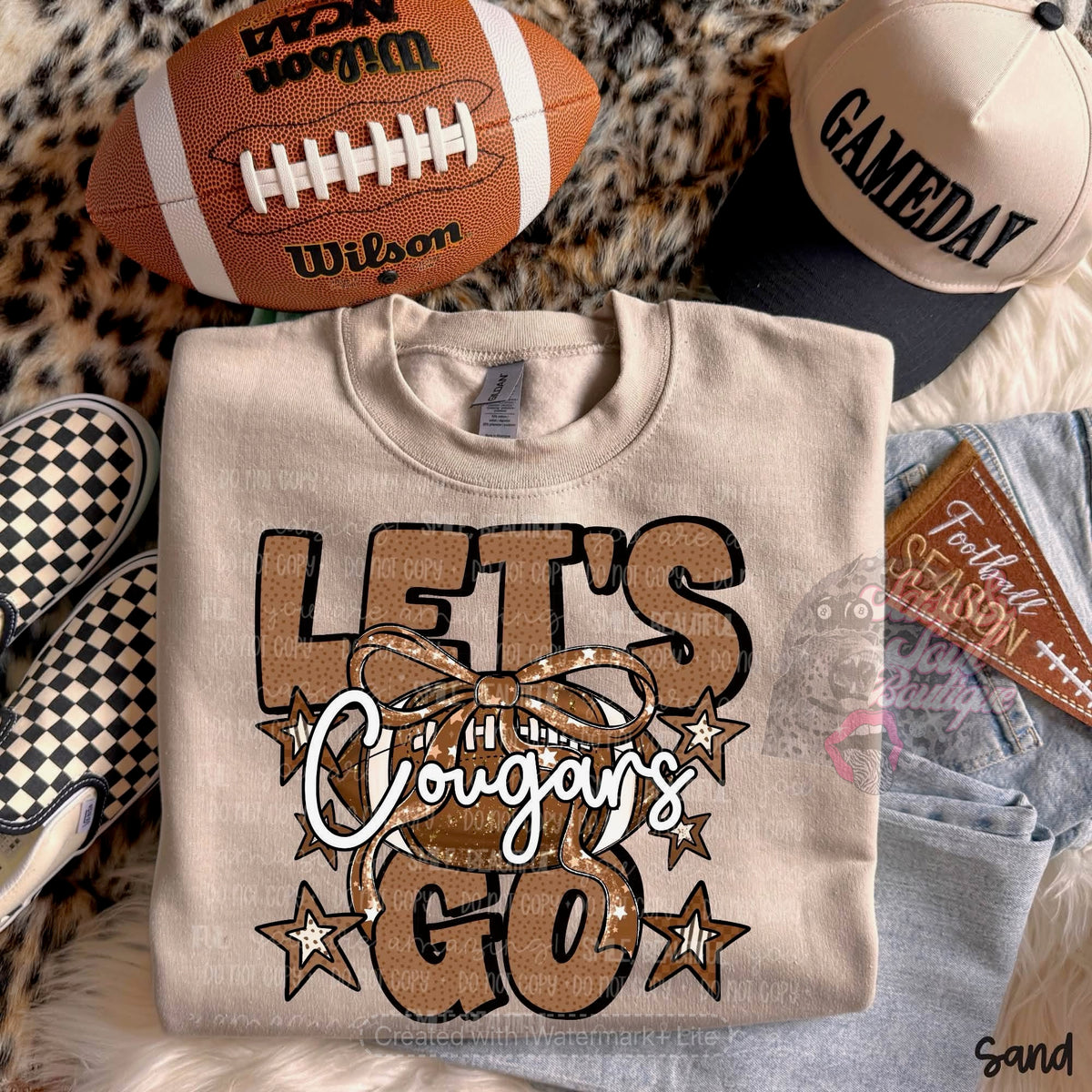 Let’s Go Game Day Football
