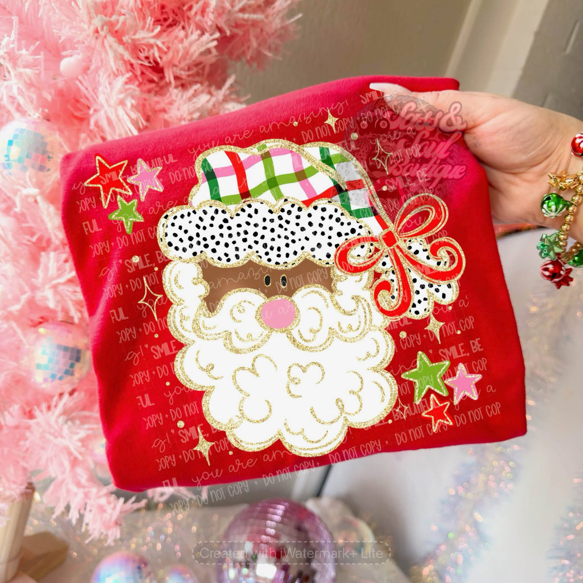 Retro Christmas Santa