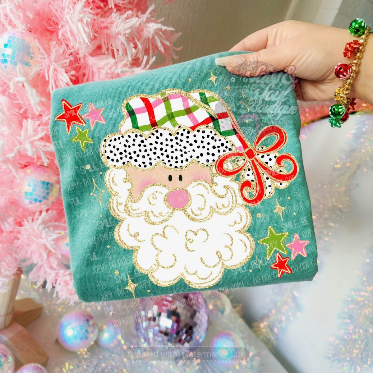 Retro Christmas Santa
