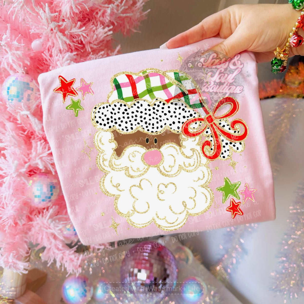Retro Christmas Santa