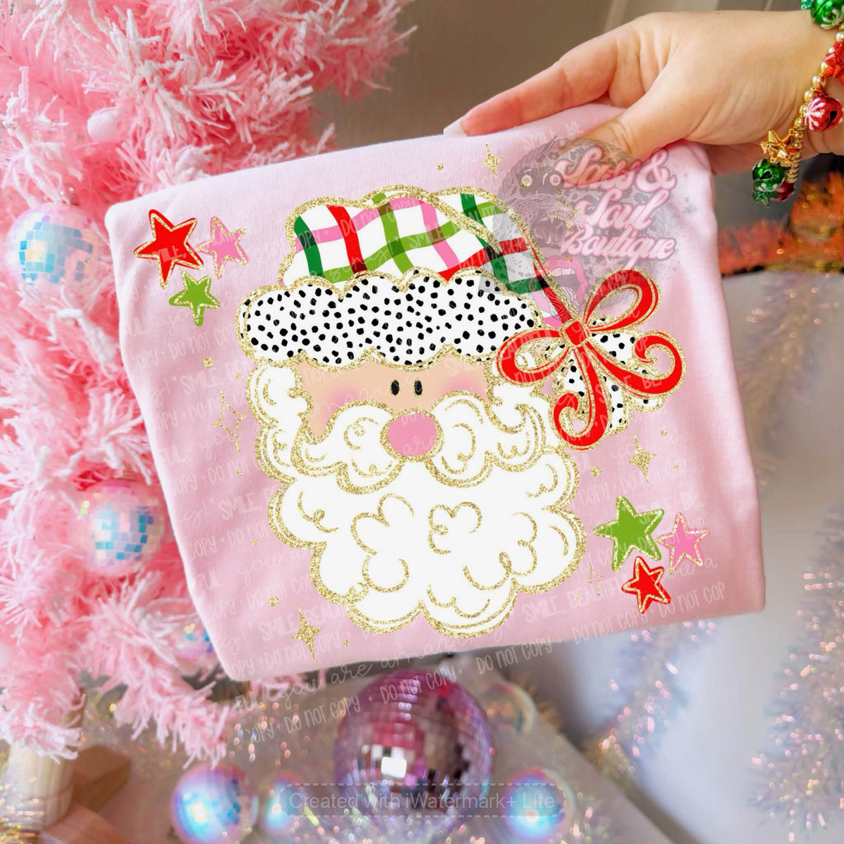 Retro Christmas Santa
