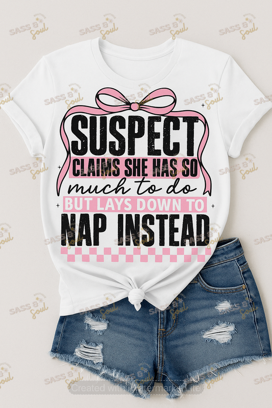 Nap Instead Suspect