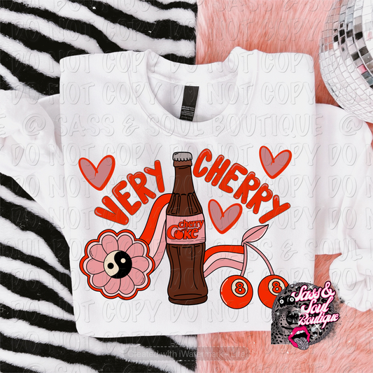 Very Cherry Retro Soda Bottle