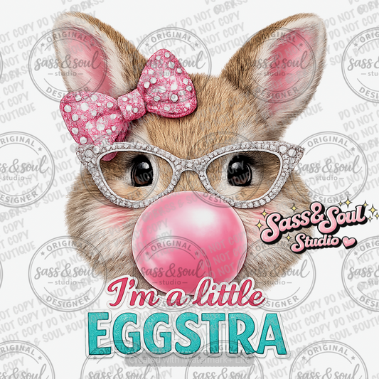 I’m a Little EGGSTRA - PNG