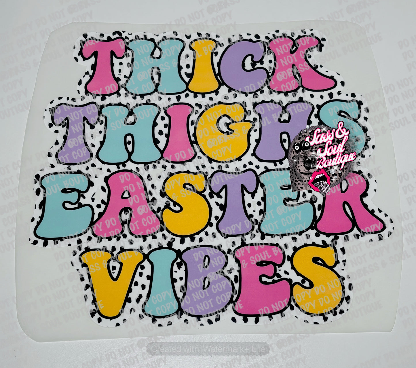 Thick Thighs Easter Vibes