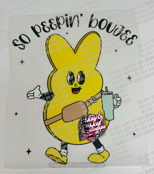 So Peepin Boujee - Yellow