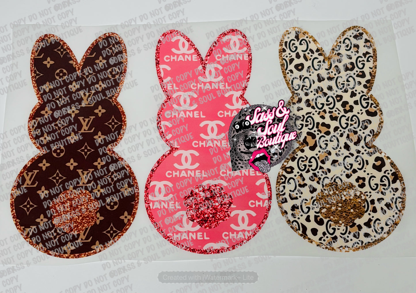 Boujee Bunny Trio