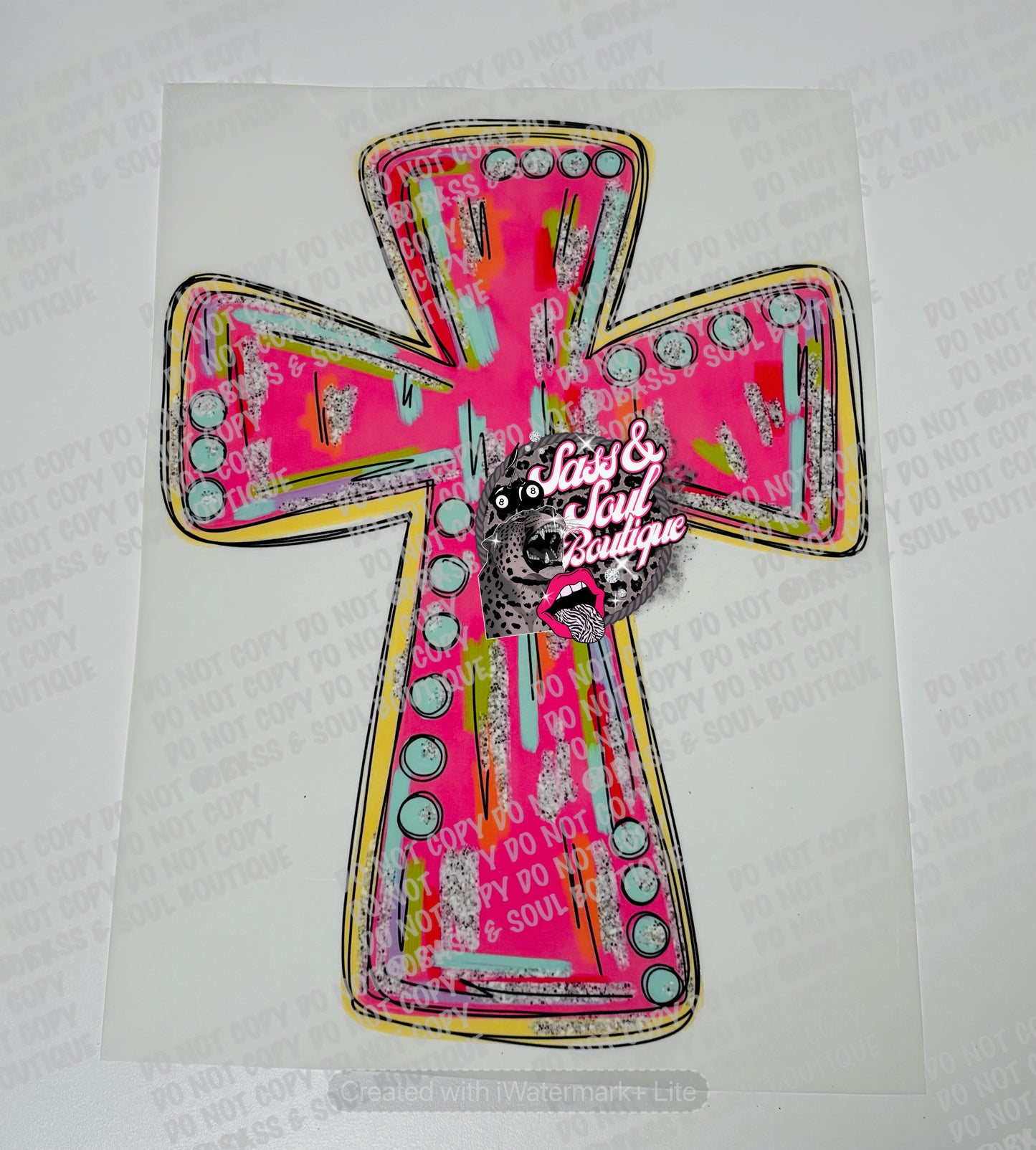 Watercolor Cross