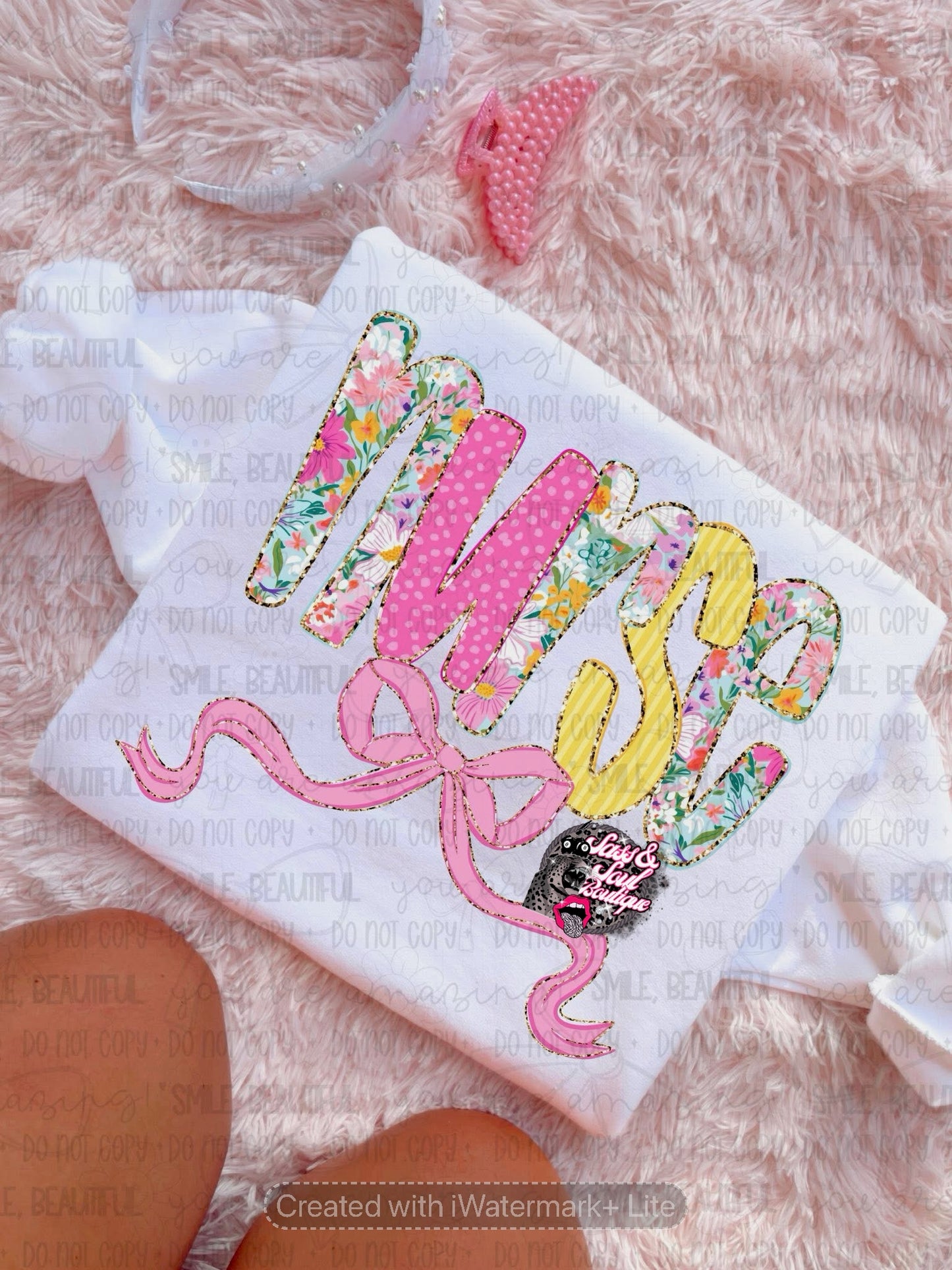 Custom Floral Coquette Names