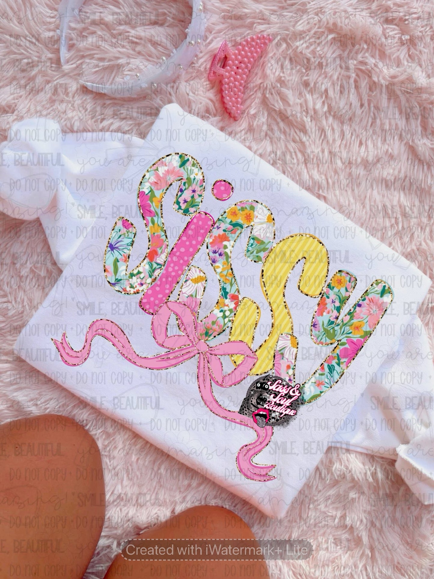 Custom Floral Coquette Names