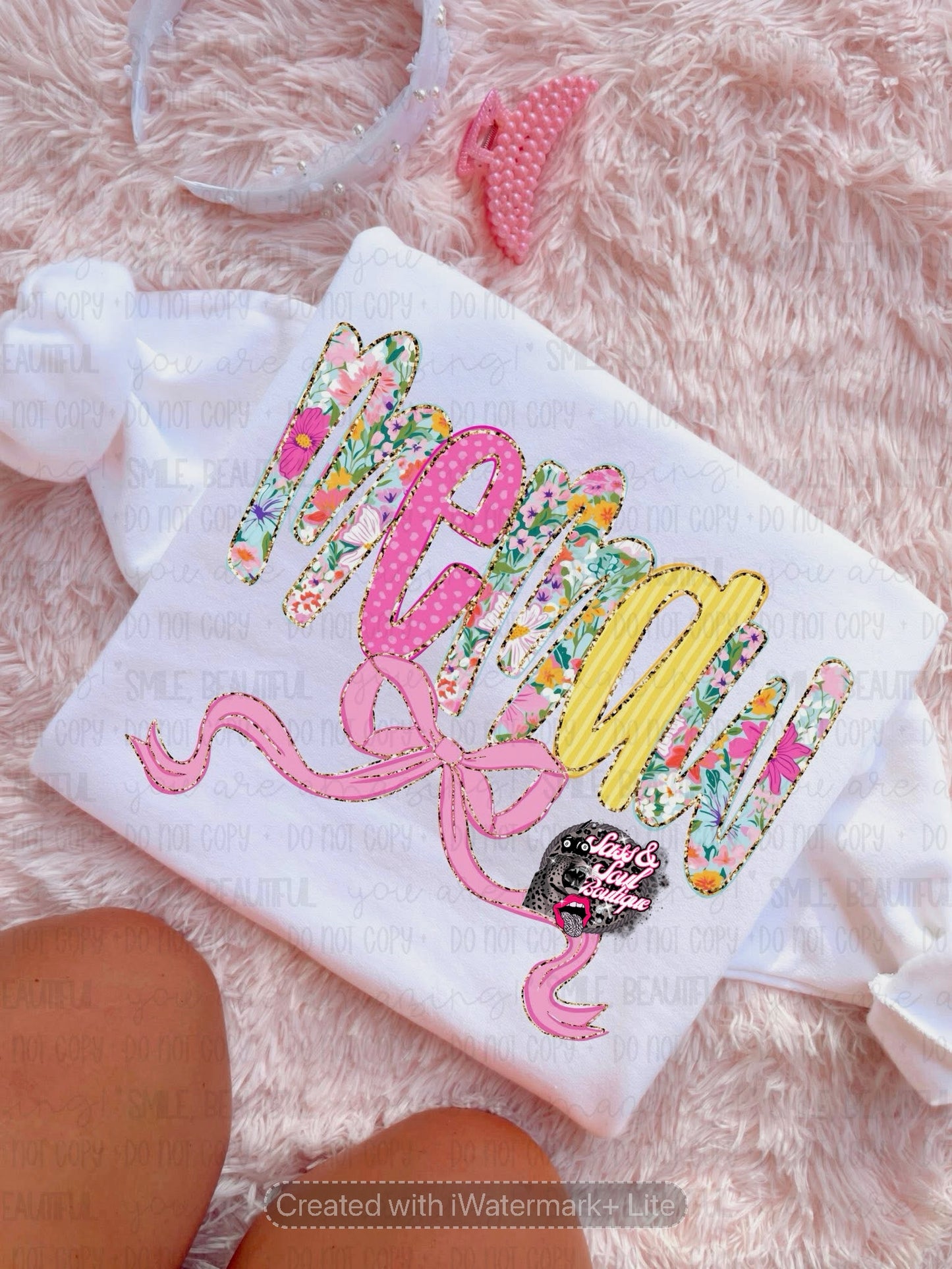 Custom Floral Coquette Names