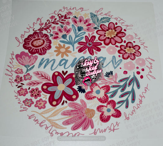 Mama Floral Affirmations