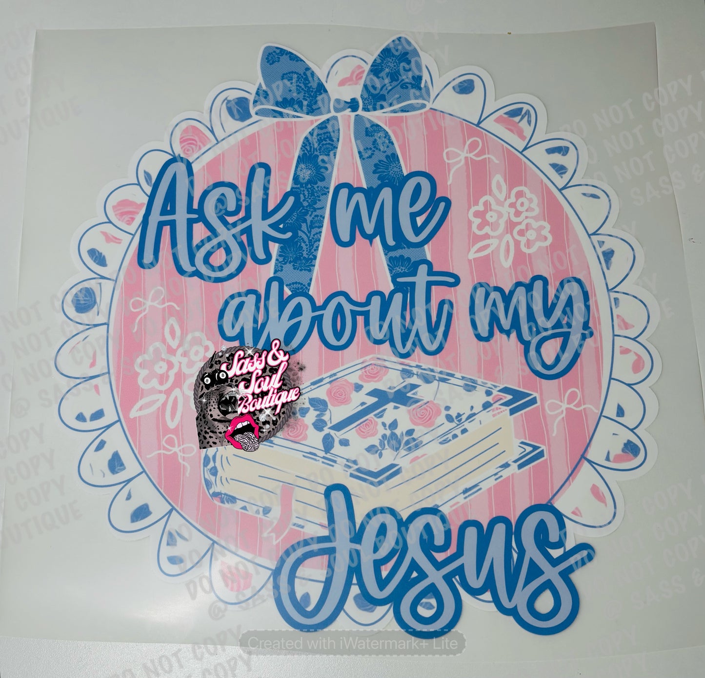 Ask Me About My Jesus