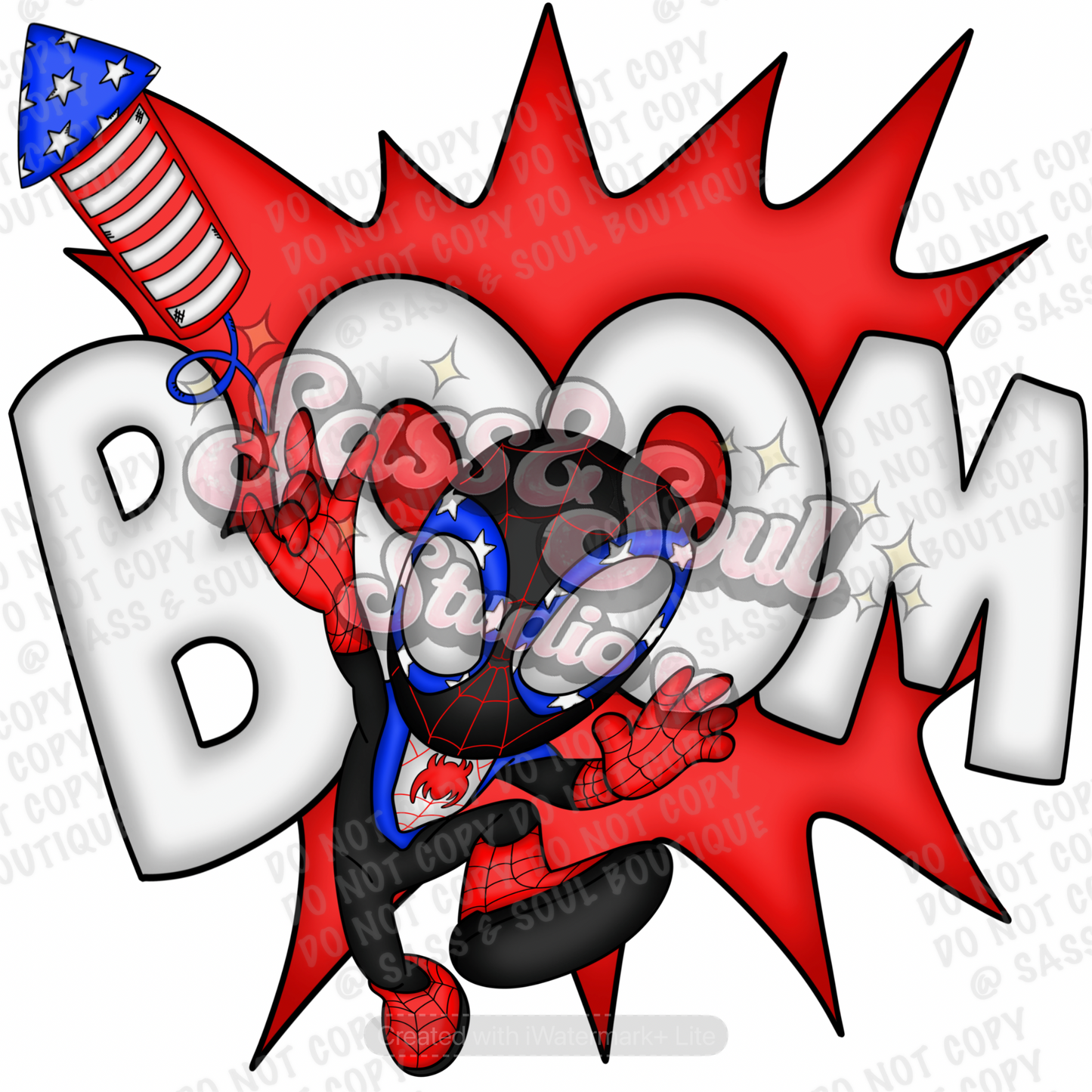 Dark Spidey Boom 4th