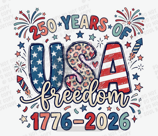 250 Years of USA Freedom