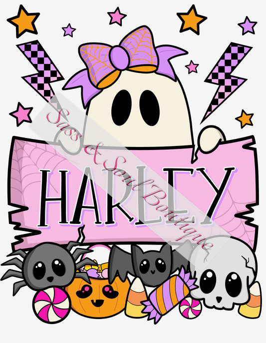 Personalized Halloween Tote Bag