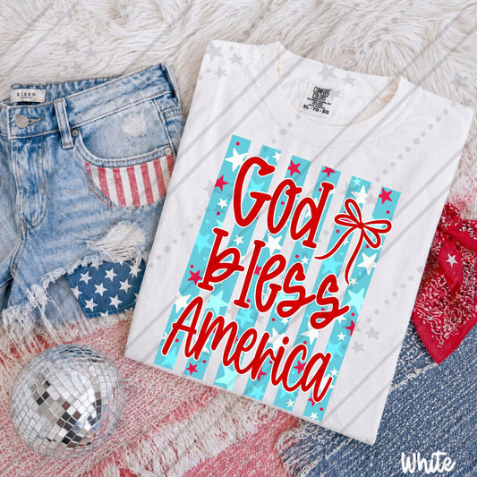 God Bless America w/ Bow
