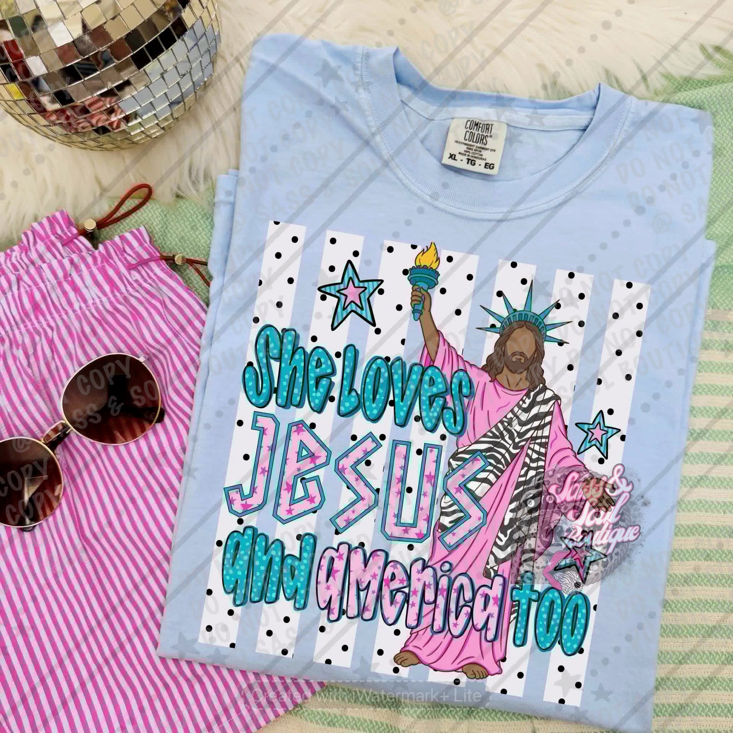 She Loves Jesus And America Too