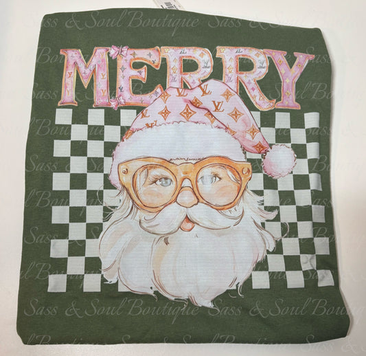 Boujee Merry Santa