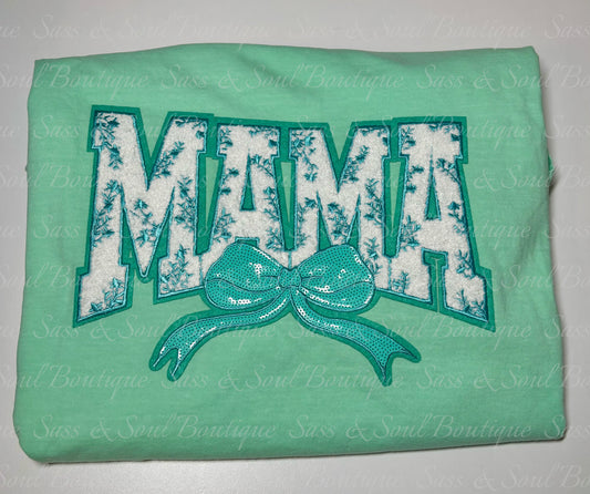Mama Coquette Chenille Patch