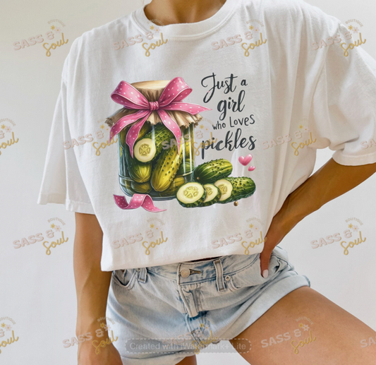 Just A Girl Who Loves Pickles