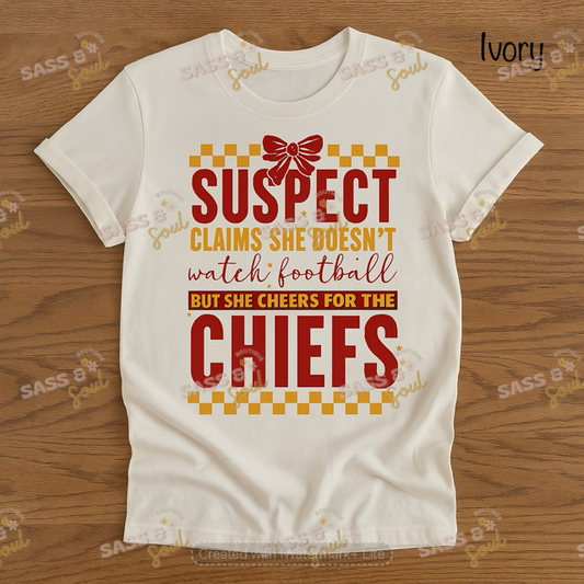 Suspect Claims She Doesn’t Watch Football